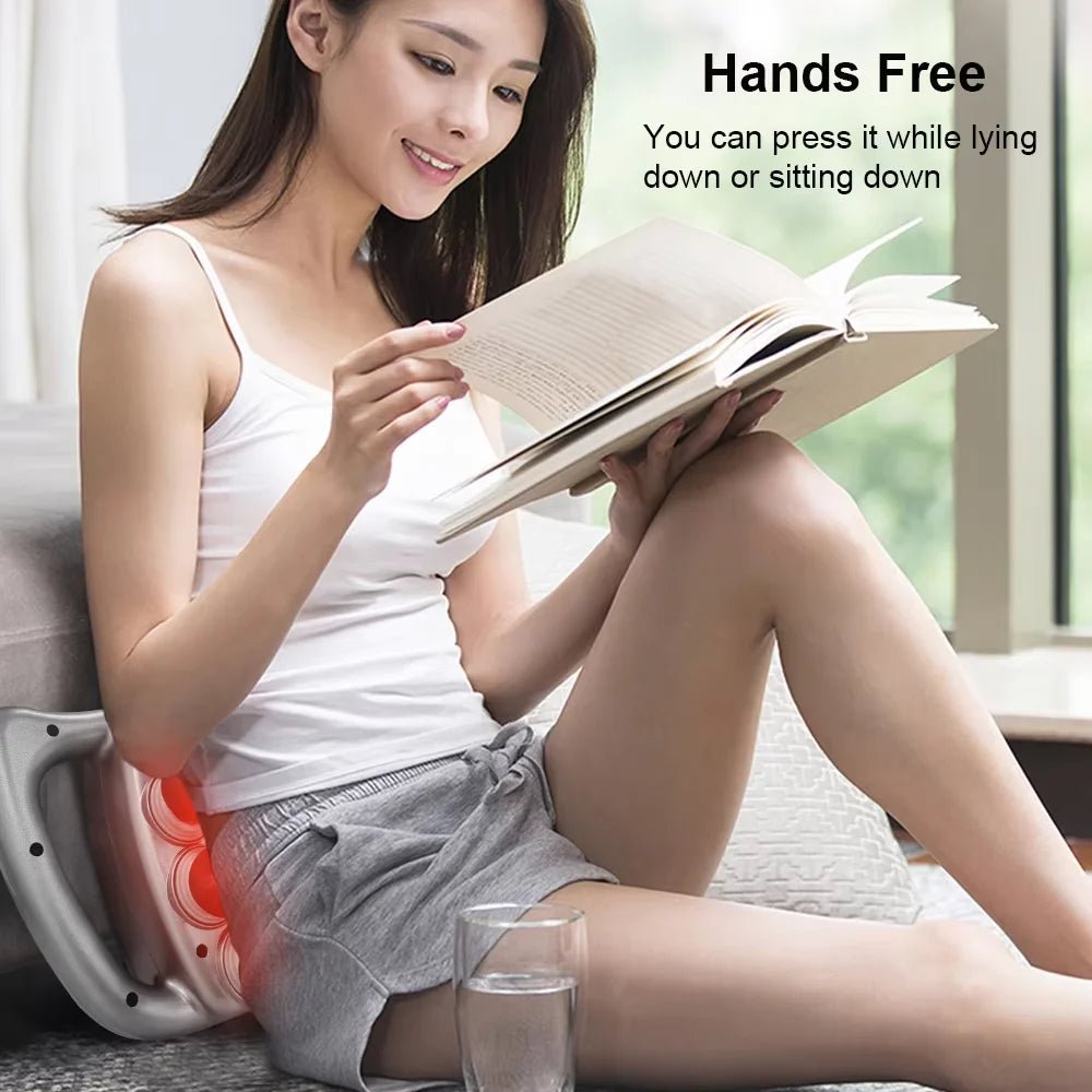 16 - Head Cordless Massage Gun - Deep Tissue Percussion Therapy for Back/Leg Muscle Relief with 9 Adjustable Speeds (Home & Gym Use) - Friendly Smart Shopping