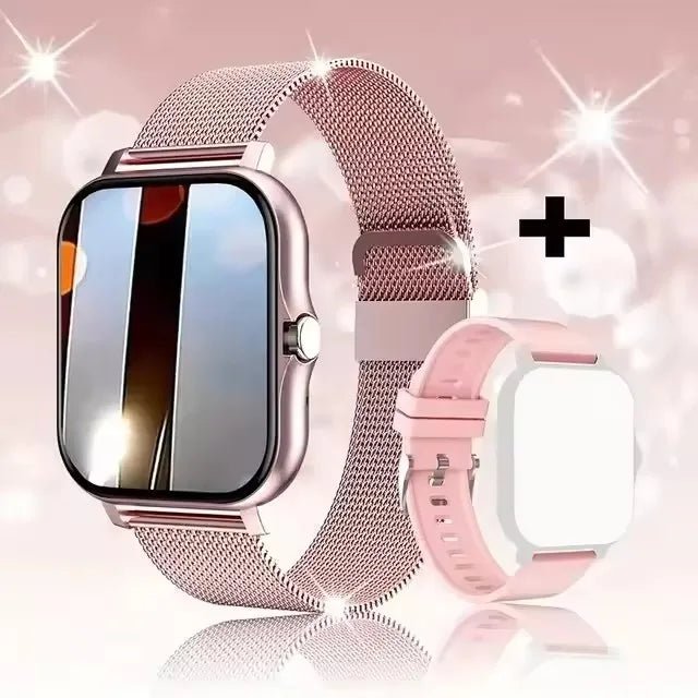 2025 Smart Watch 2.01‘’ Full Touch Amoled BT Call Sport Waterproof Watches Heart Rate Blood Pressure SmartWatch for Men Women - Friendly Smart Shopping