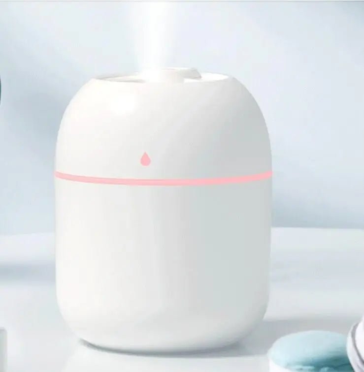 250ML USB Mini Air Humidifier Aroma Essential Oil Diffuser For Home Car Ultrasonic Mute Mist Maker Diffuser with LED Color Lamp - Friendly Smart Shopping