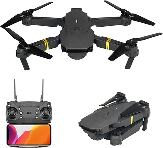 4K HD Double Camera RC FPV With Wi - Fi Portable Wide Range Angle Foldable Quadcopter Drone - Friendly Smart Shopping