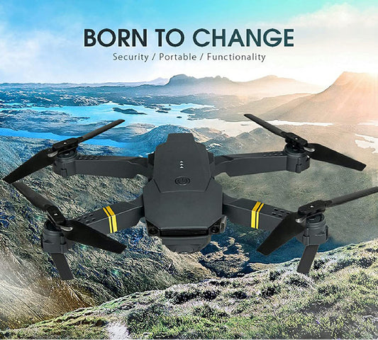 4K HD Double Camera RC FPV With Wi - Fi Portable Wide Range Angle Foldable Quadcopter Drone - Friendly Smart Shopping