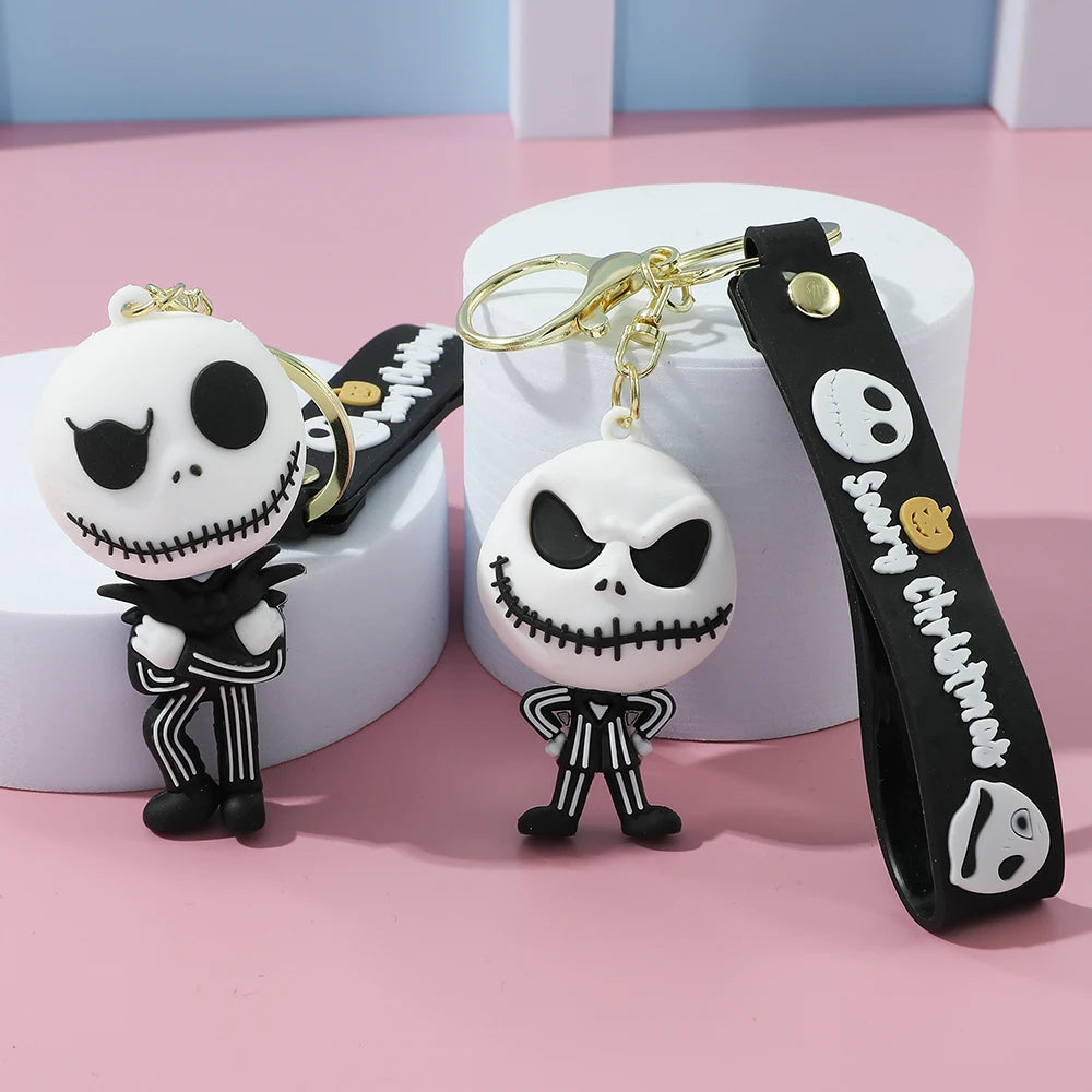 Christmas Eve Scary Skeleton Jack Keychain Car Keychain Cute, Fun And Personalized Bag Decoration Pendant With Commemorative Sig