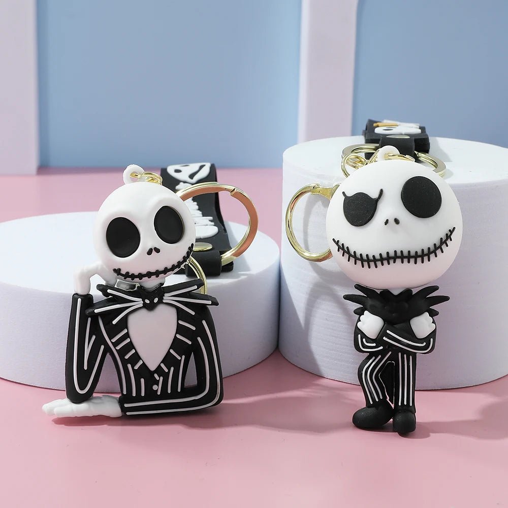 Christmas Eve Scary Skeleton Jack Keychain Car Keychain Cute, Fun And Personalized Bag Decoration Pendant With Commemorative Sig - Friendly Smart Shopping