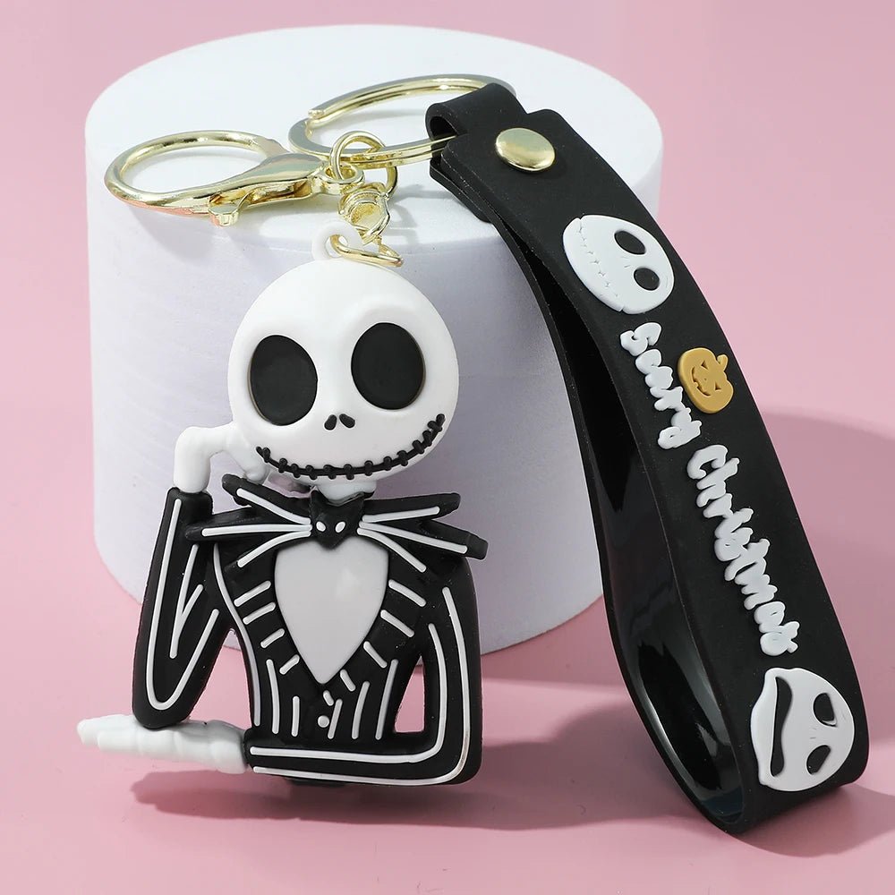 Christmas Eve Scary Skeleton Jack Keychain Car Keychain Cute, Fun And Personalized Bag Decoration Pendant With Commemorative Sig - Friendly Smart Shopping