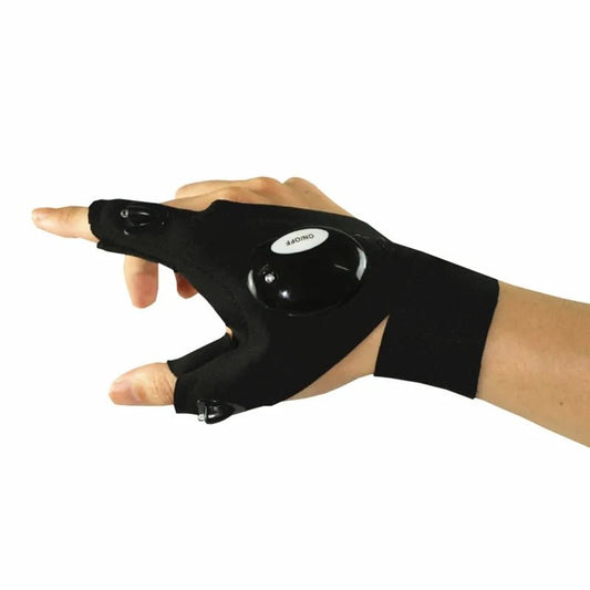 Fingerless LED Glove for Outdoors - Friendly Smart Shopping