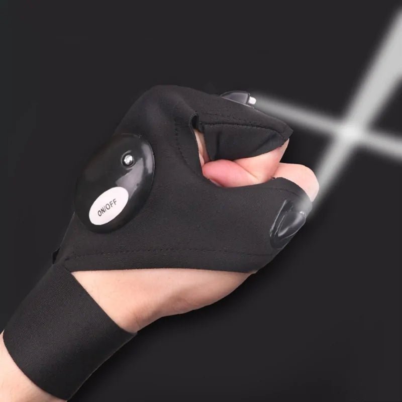 Fingerless LED Glove for Outdoors - Friendly Smart Shopping
