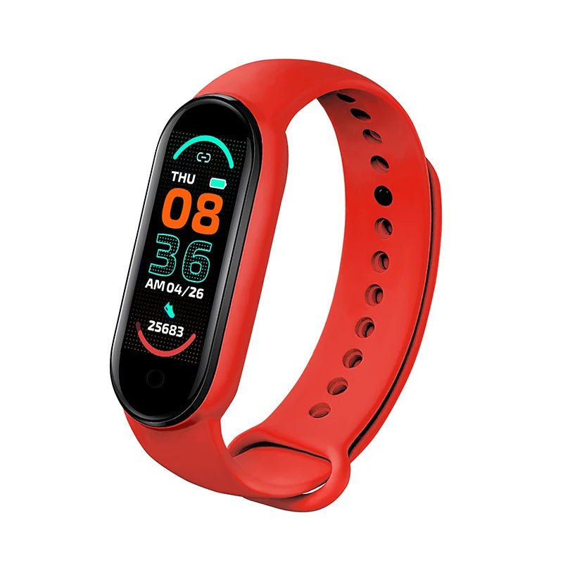 M6 Smart Watch Men Women Fitness Smart Bracelet Sports Band Heart Rate Blood Pressure Monitor Waterproof Multi - function Watches - Friendly Smart Shopping