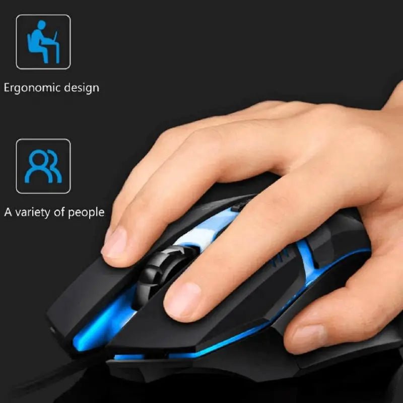 2025 Latest High Quality Ergonomic Design Gaming Mouse Desktop Computer Laptop USB Backlit Mouse Manufacturers Hot Sale - Friendly Smart Shopping