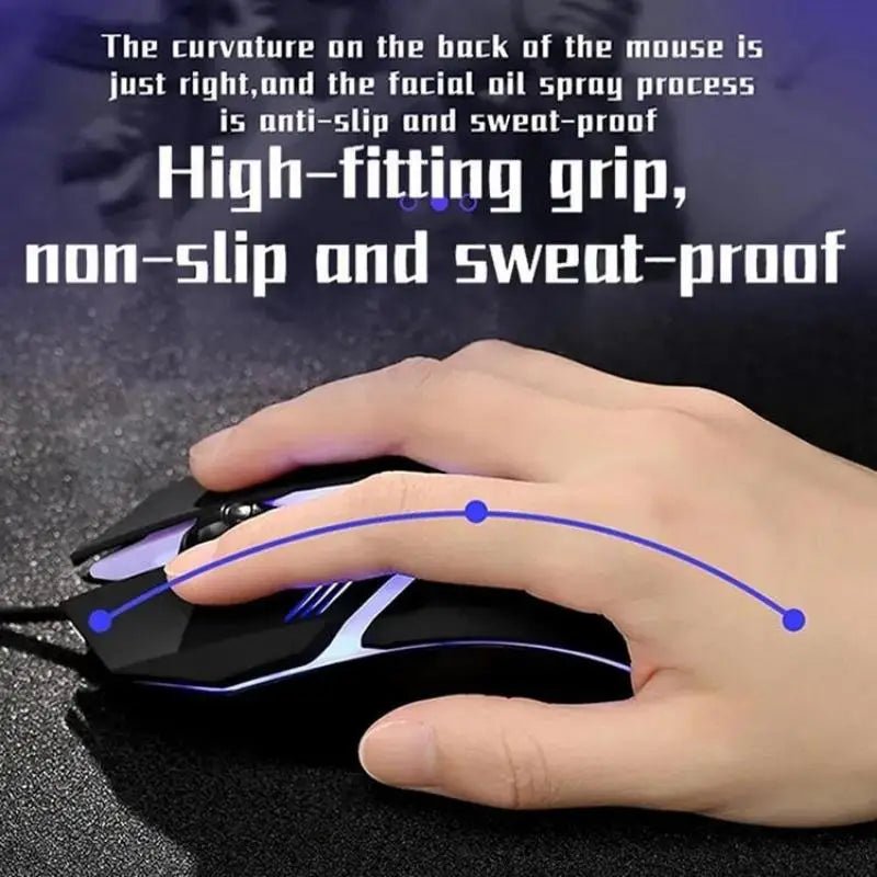 2025 Latest High Quality Ergonomic Design Gaming Mouse Desktop Computer Laptop USB Backlit Mouse Manufacturers Hot Sale - Friendly Smart Shopping