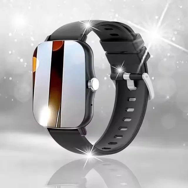 2025 Smart Watch 2.01‘’ Full Touch Amoled BT Call Sport Waterproof Watches Heart Rate Blood Pressure SmartWatch for Men Women - Friendly Smart Shopping