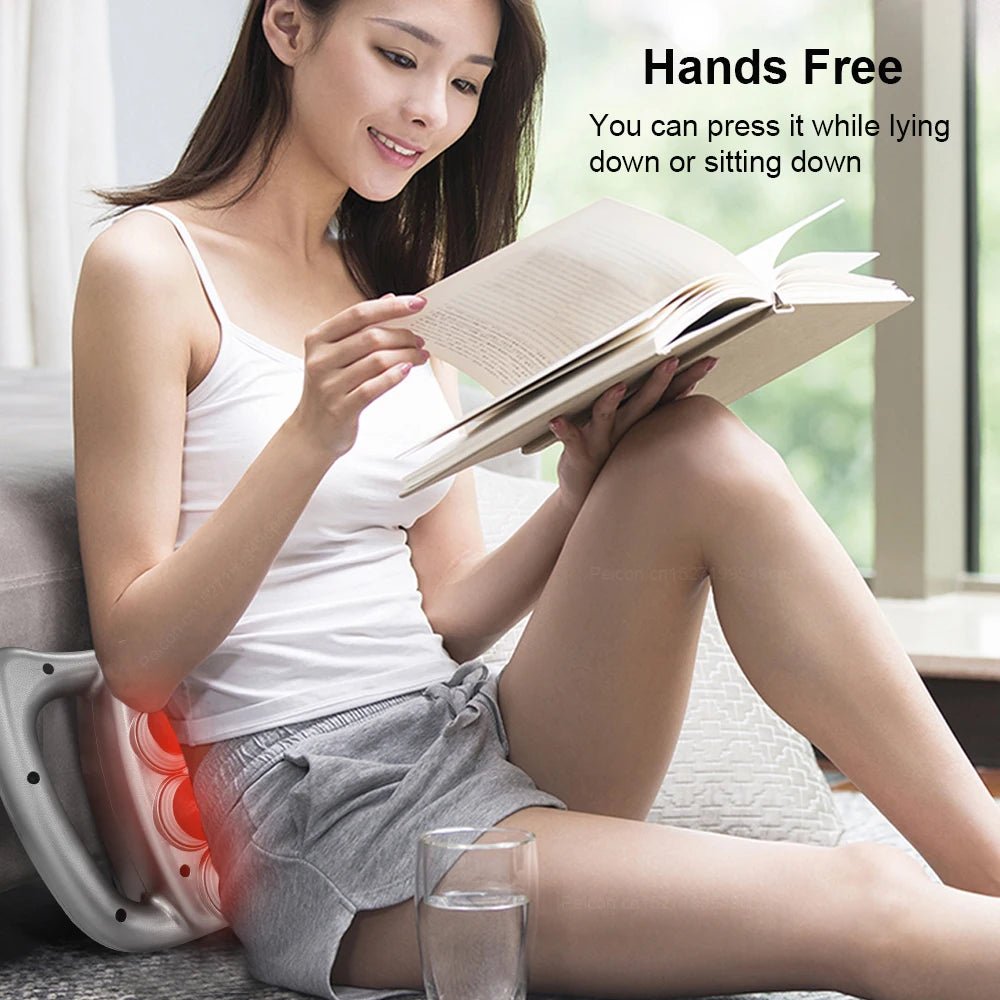 Fascia Gun Muscle Massager Gun High Frequency Back Body Waist Massage Machine Professional Electric Shoulder Legs Waist Massager - Friendly Smart Shopping