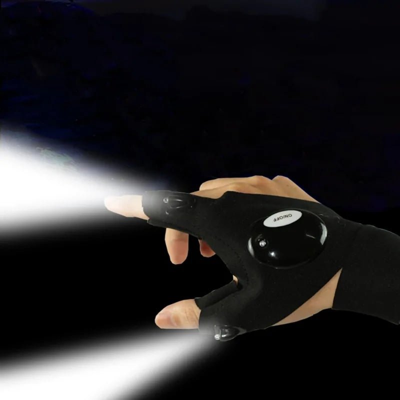 Fingerless LED Glove for Outdoors - Friendly Smart Shopping