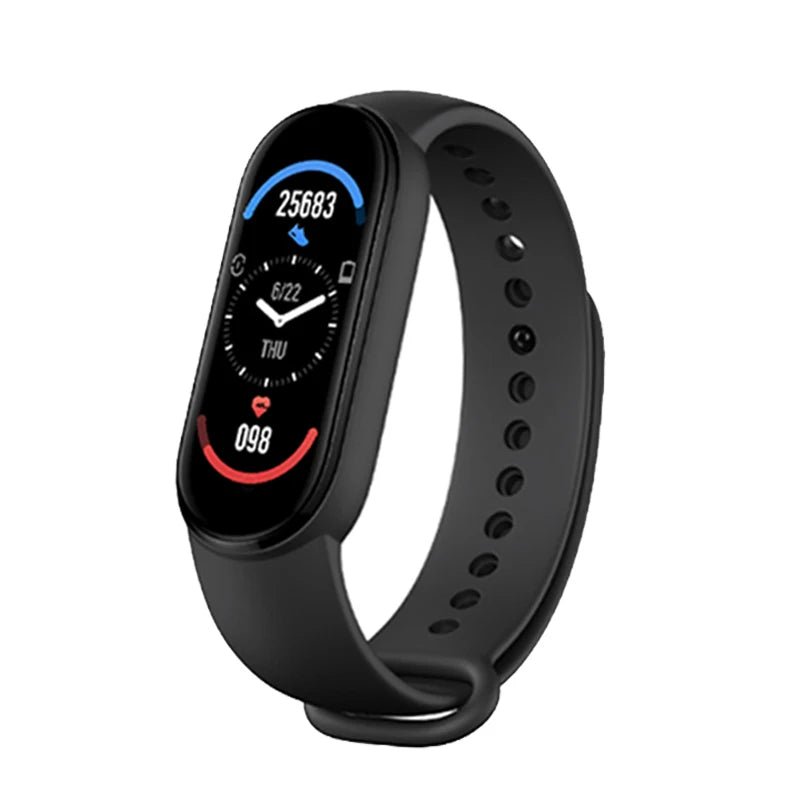 M6 Smart Watch Men Women Fitness Smart Bracelet Sports Band Heart Rate Blood Pressure Monitor Waterproof Multi - function Watches - Friendly Smart Shopping