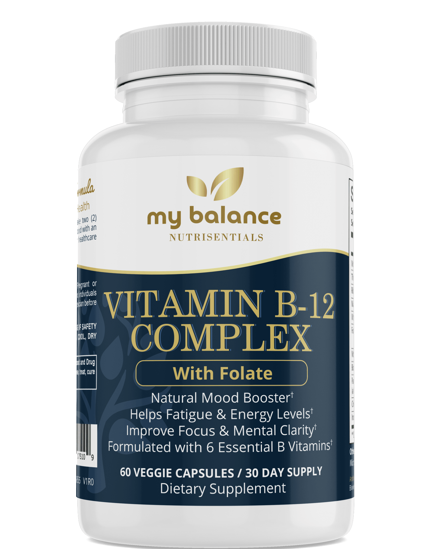 Vitamin B - 12 Complex Plus Choline and inositol - Friendly Smart Shopping